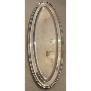 Antique Mappin & Webb Oval Tray Silverplate 24” Prince’s Plate Triple Deposit